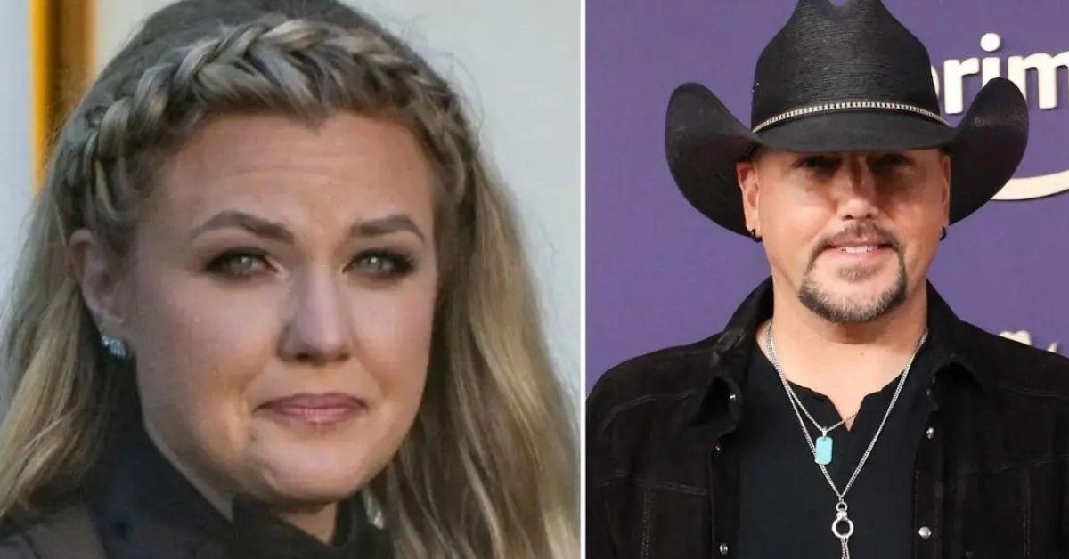 Composite photo of Erika Kirk and Jason Aldean