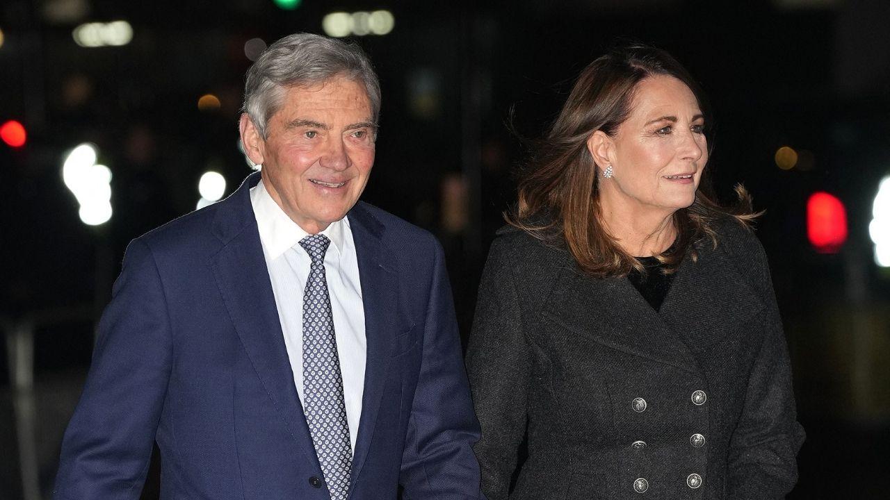 Photo of Michael and Carole Middleton