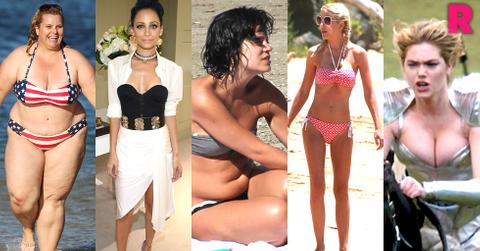 //from lumpy bumpy to skin bones kim kardashian rihanna heidi klum other stars show off their not so sexy sides PP SL