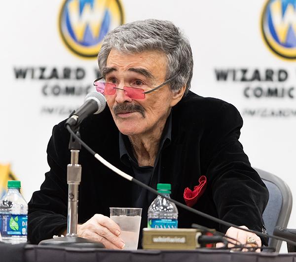 //burt reynolds comic con philadelphia