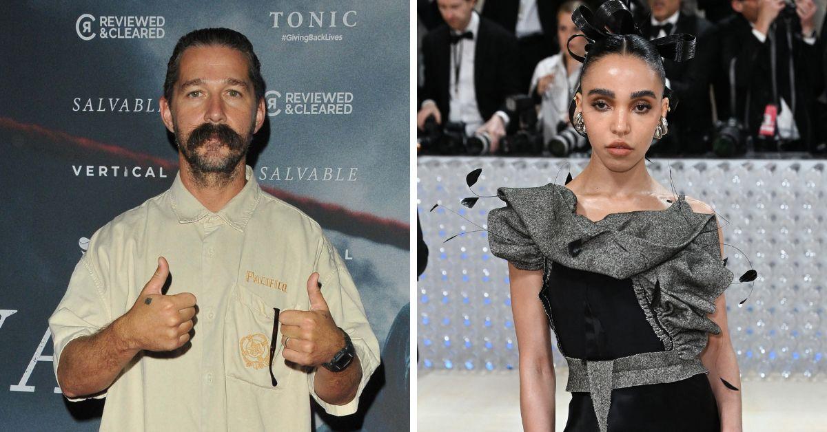 Photo of Shia LaBeouf, FKA Twigs
