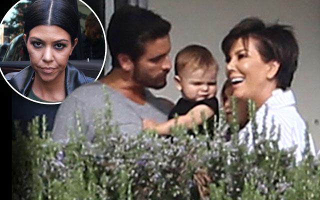 Scott Disick Rehab Kris Jenner Kourtney Kardashian Kids