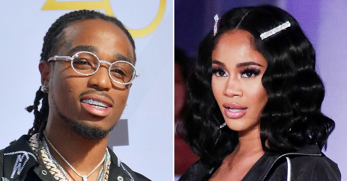 Quavo Says He Was Never Physical With Saweetie Following Elevator Fight