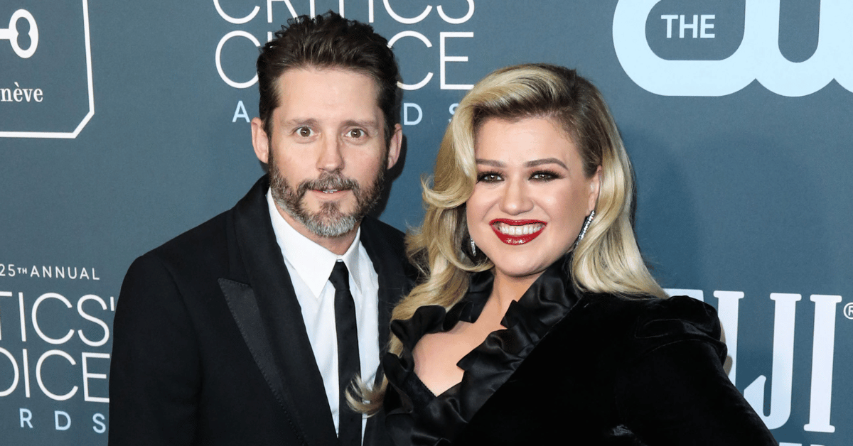 Photo of Brandon Blackstock and Kelly Clarkson