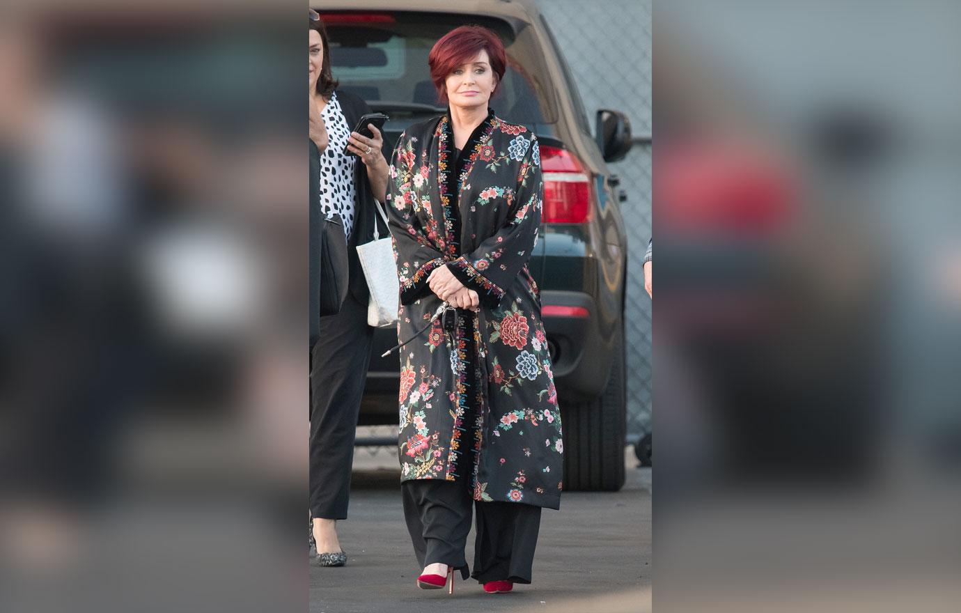 sharon osbourne first photos miserable the talk leaked audio set up sheryl underwood