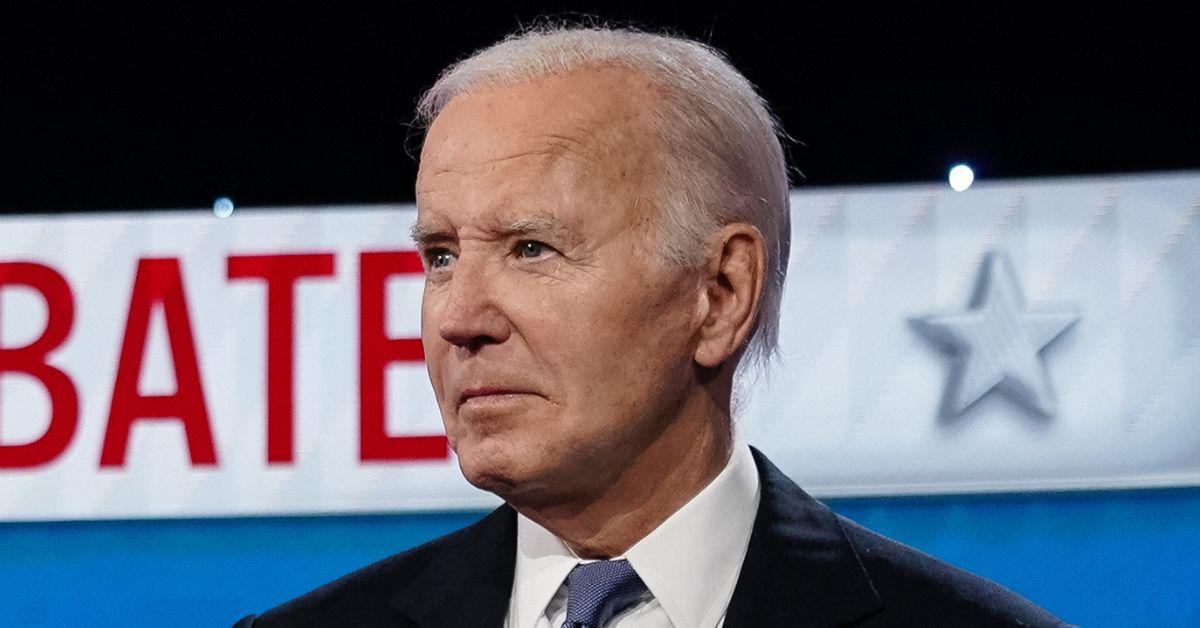 President Joe Biden at the presidential debate