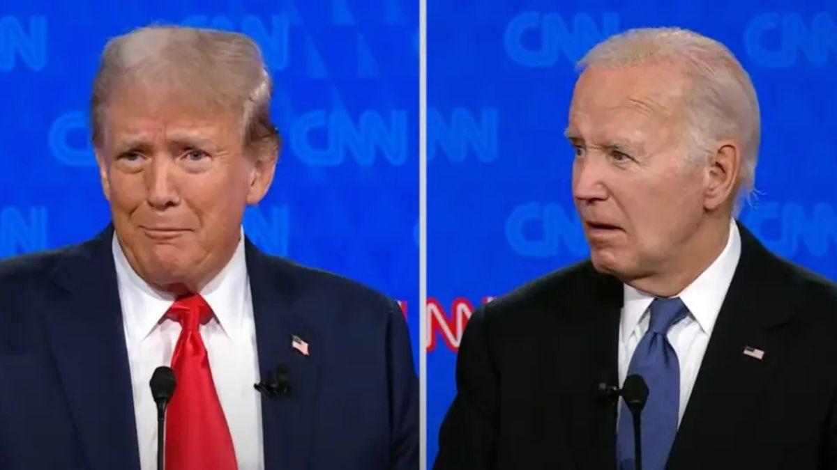 Photo of Joe Biden, Donald Trump