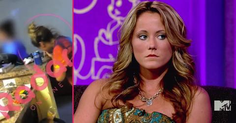 //jenelle evans snorts drugs nc