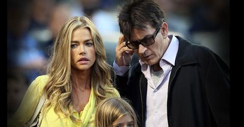 denise richards charlie sheen taking money daughters trust