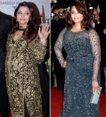 //aishwarya rai celebrity baby weight