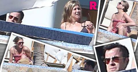 jennifer aniston justin theroux vacation