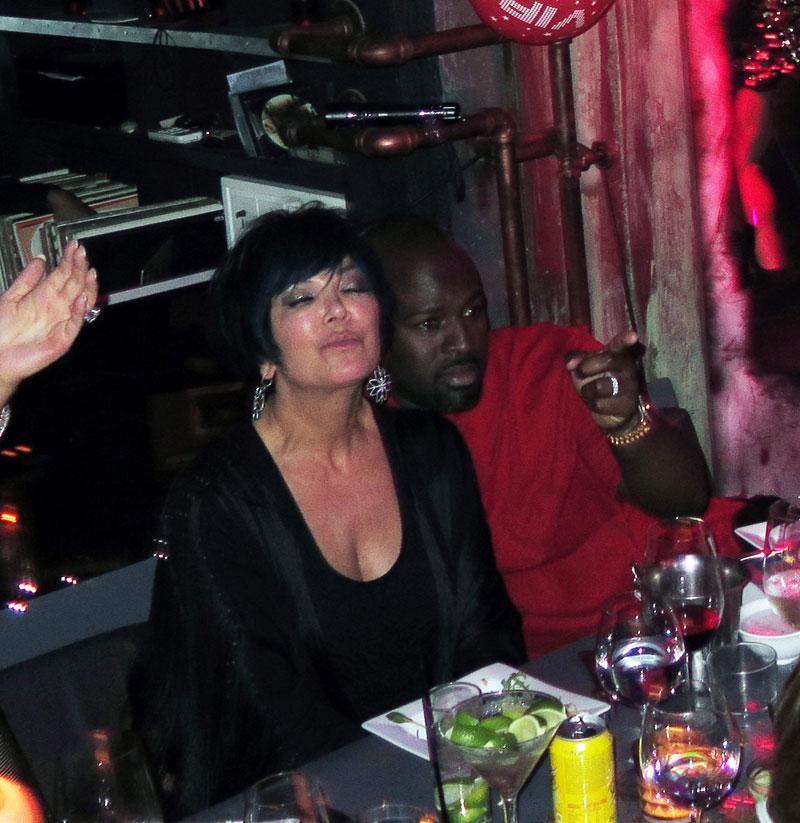 Kris Jenner Bald Spot Wig Corey Gamble Date