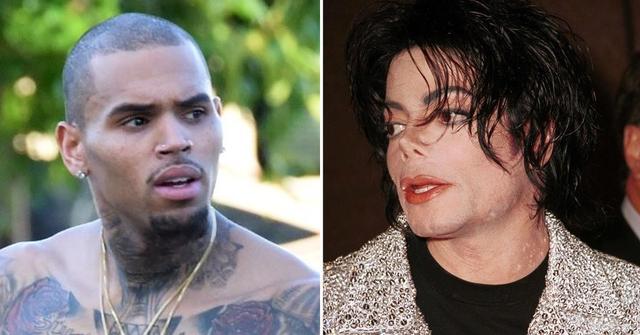 chris brown mj pp
