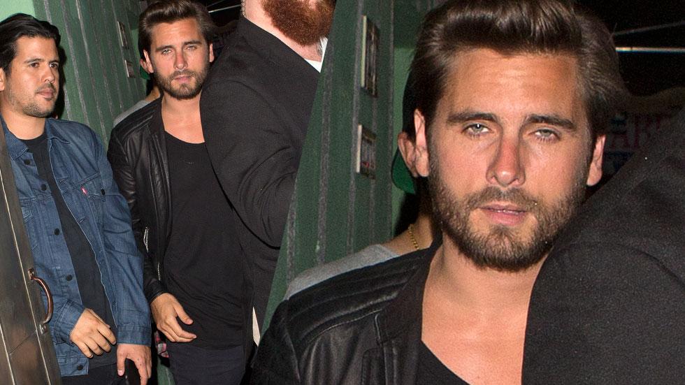 Scott Disick Kourtney Kardashian Breakup Club Photos