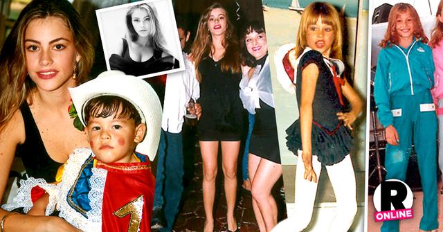 Sofia Vergara Childhood
