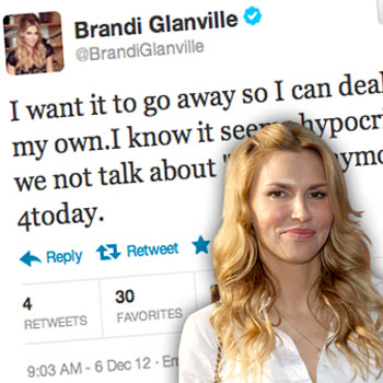 //brandi glanville regrets email