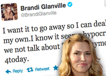 //brandi glanville regrets email