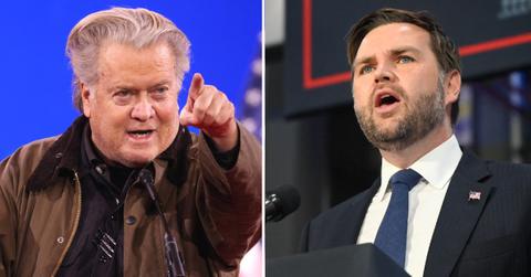 Photo of Steve Bannon, JD Vance