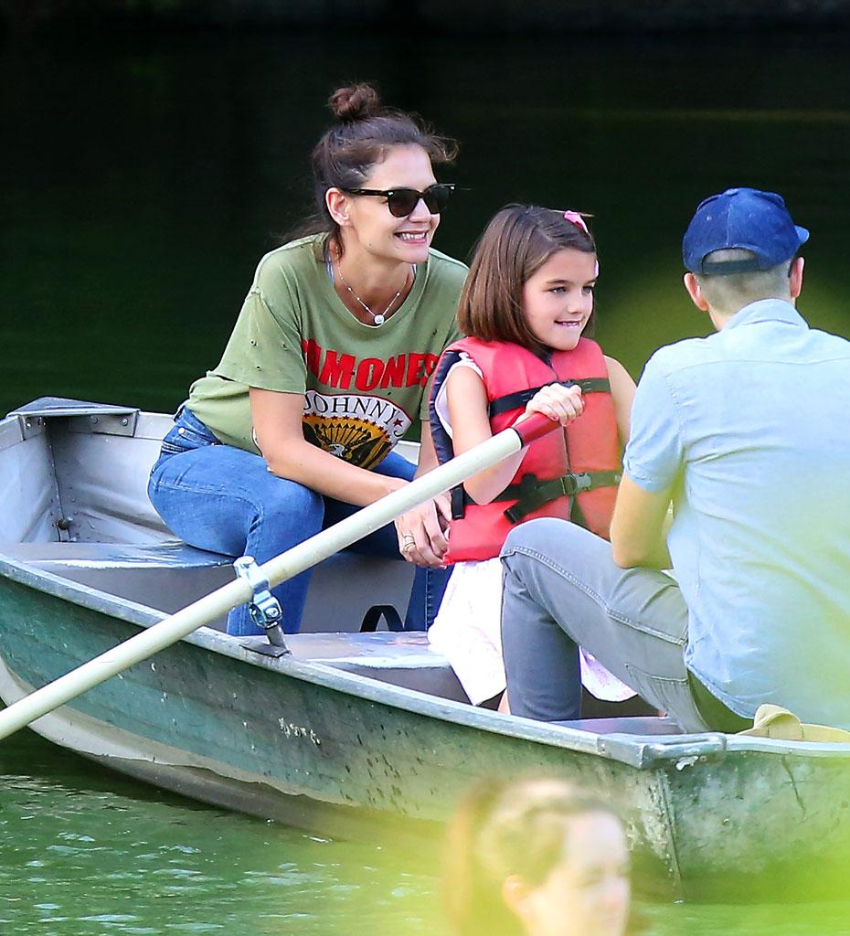 Katie Holmes Daughter Suri Boating Mystery Man