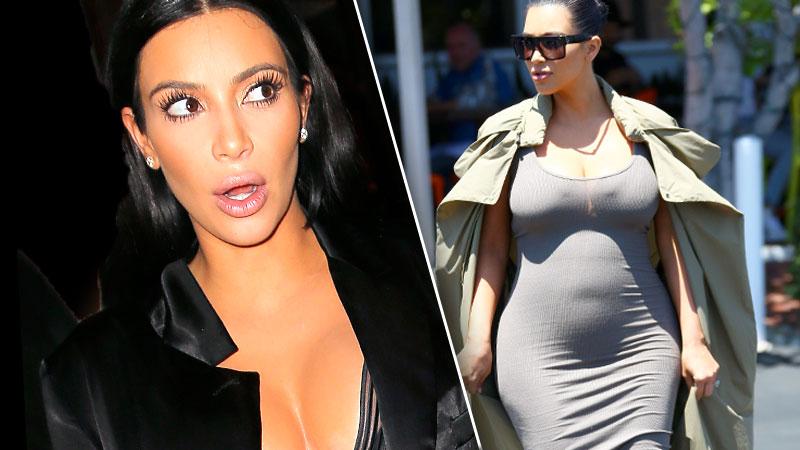 //kim kardashian pregnancy pp