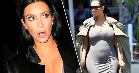 //kim kardashian pregnancy pp