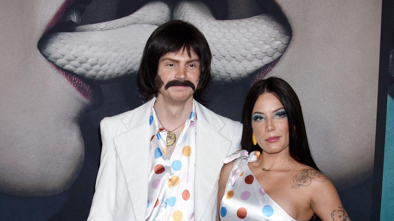 Halsey publicly expressed her interest in Evan Peters years before the pair dated from 2019 to 2020.