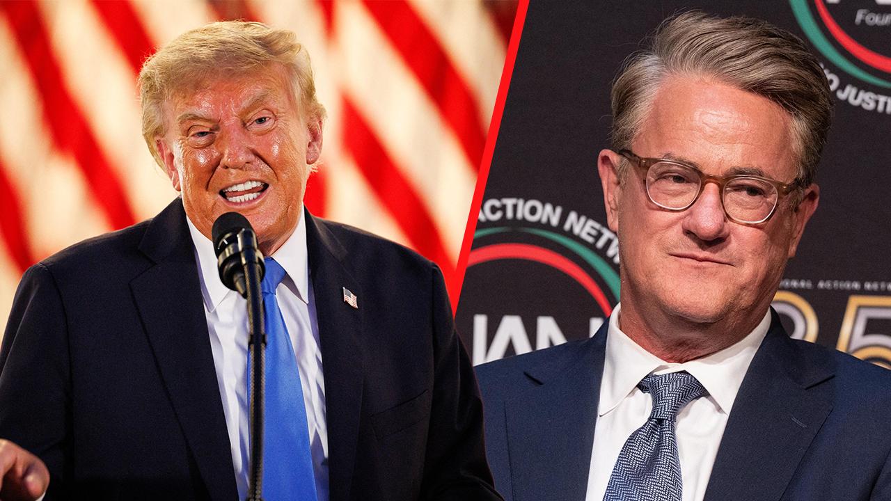 Photo of Donald Trump, Joe Scarborough,