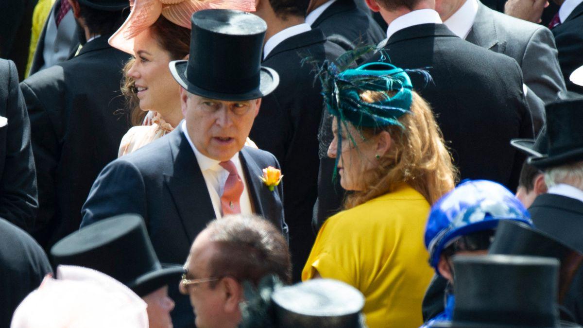 Photo of Andrew Windsor and Sarah Ferguson