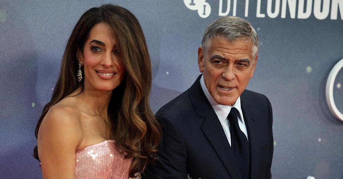 Photo of George Clooner and Amal Alamuddin