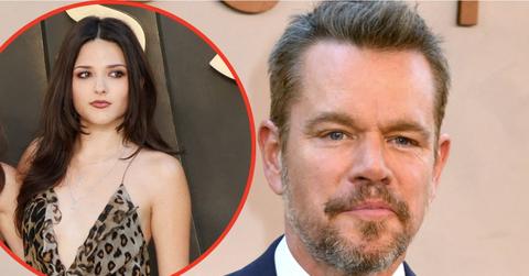 Photo of Matt Damon and Isabella Damon