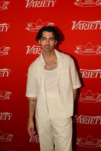 joe jonas at the variety studio presented by kings hawaiian day at the st regis hotel on sunday september th in toronto canada