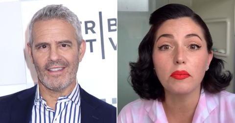 Composite photo of Andy Cohen and Kenley Collins