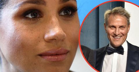 Split photos of Meghan Markle and Ari Emanuel