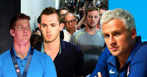 //ryan lochte gunpoint robbery gas station brawl cover up pp