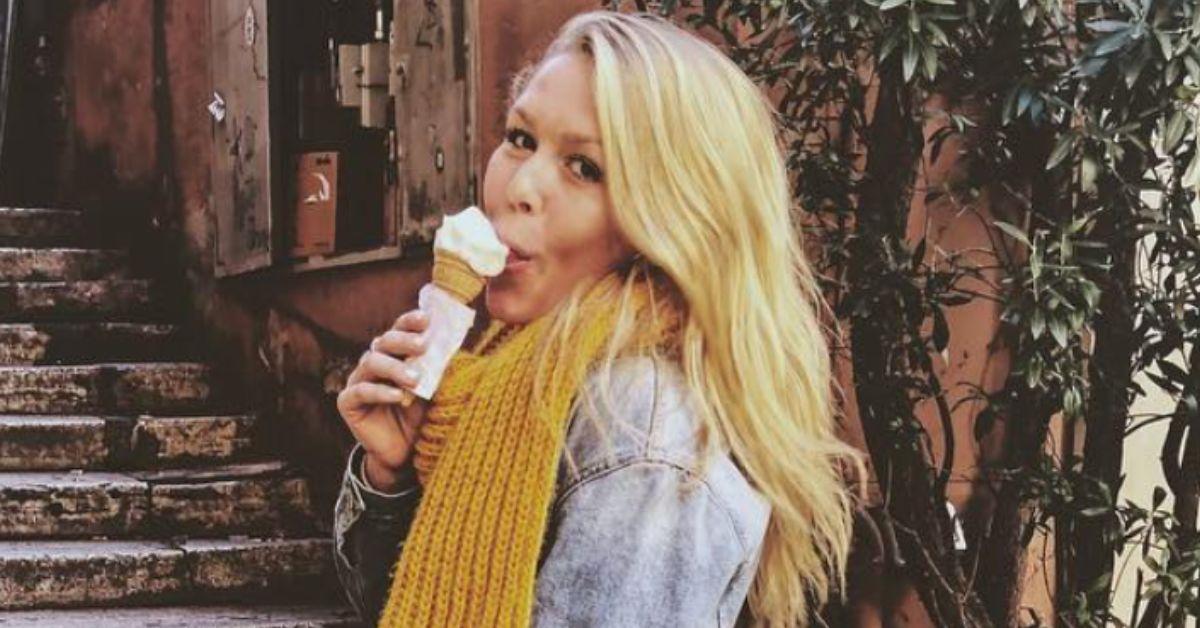 Leavitt's college photos have resurfaced stirring plastic surgery rumors.