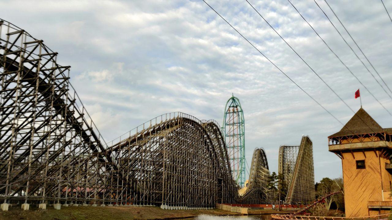 Image Of The Goliath Roller Coaster