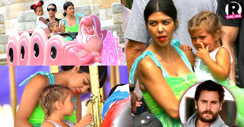 kourtney kardashian penelope disick birthday disneyland