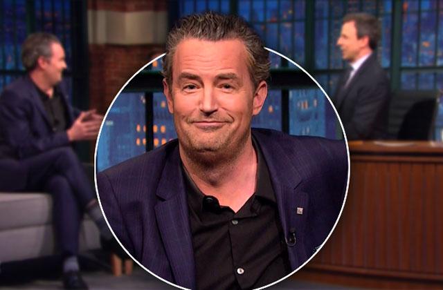 //matthew perry drunk slurring late night show pp