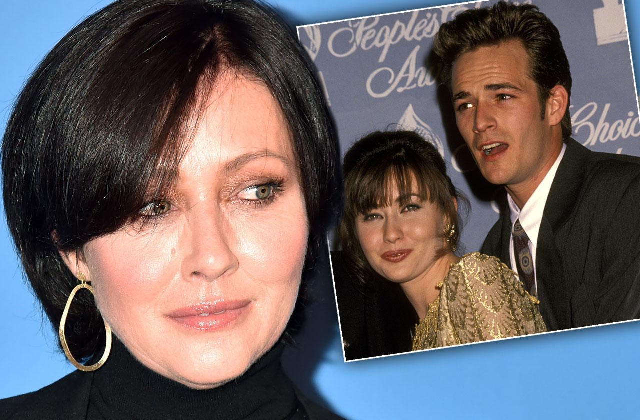 Shannen Doherty Emotional Interview Luke Perry Stroke