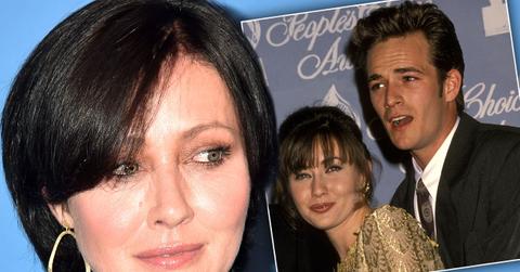 Shannen Doherty Emotional Interview Luke Perry Stroke