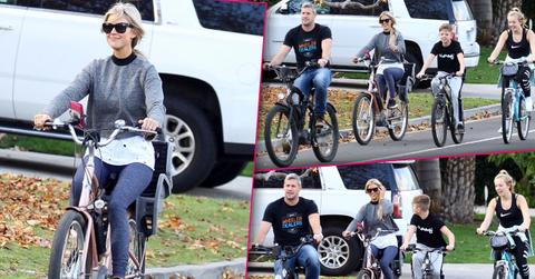 ‘Flip or Flop’ star Christina El Moussa rides bikes on Christmas with new husband Ant.