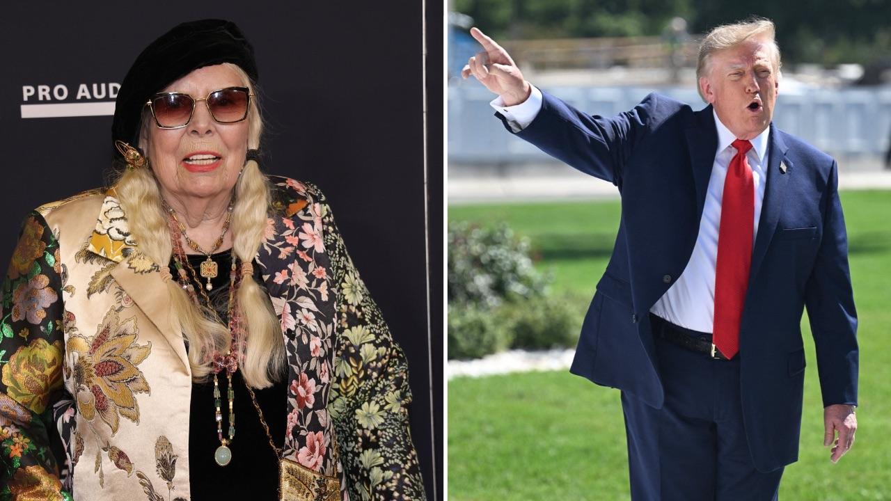 Joni Mitchell, Donald Trump