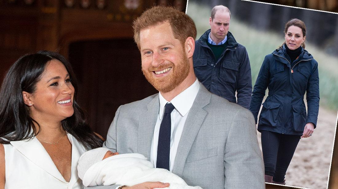 Kate & William Meet Meghan Markle & Prince Harry’s Baby Archie