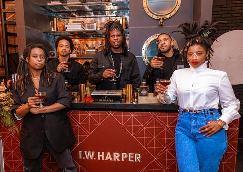 ghetto gastro and whiskey and rosemary team up with iw harper cabernet cask reserve to fight against food insecurity at harper house nyc
