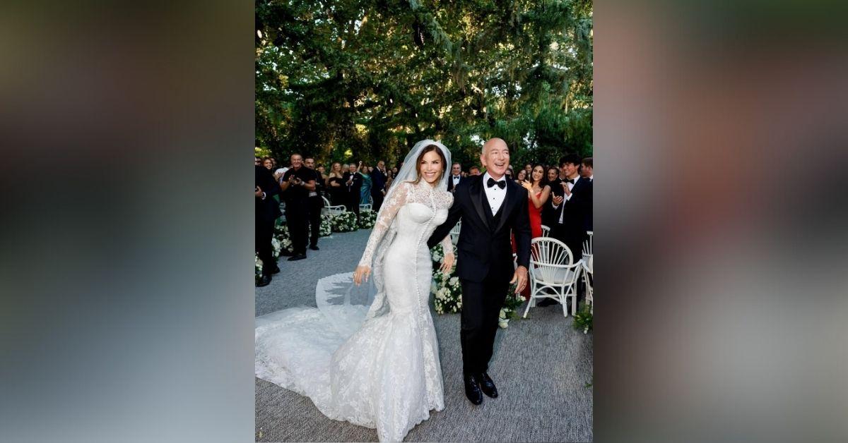 jeff bezos lauren sanchez  million venice wedding everything to know