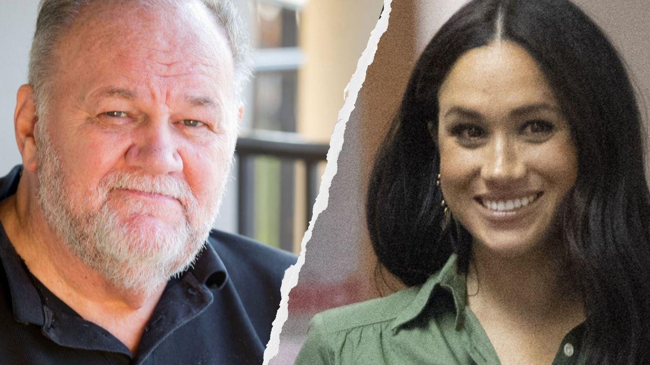 Split photos of Thomas and Meghan Markle