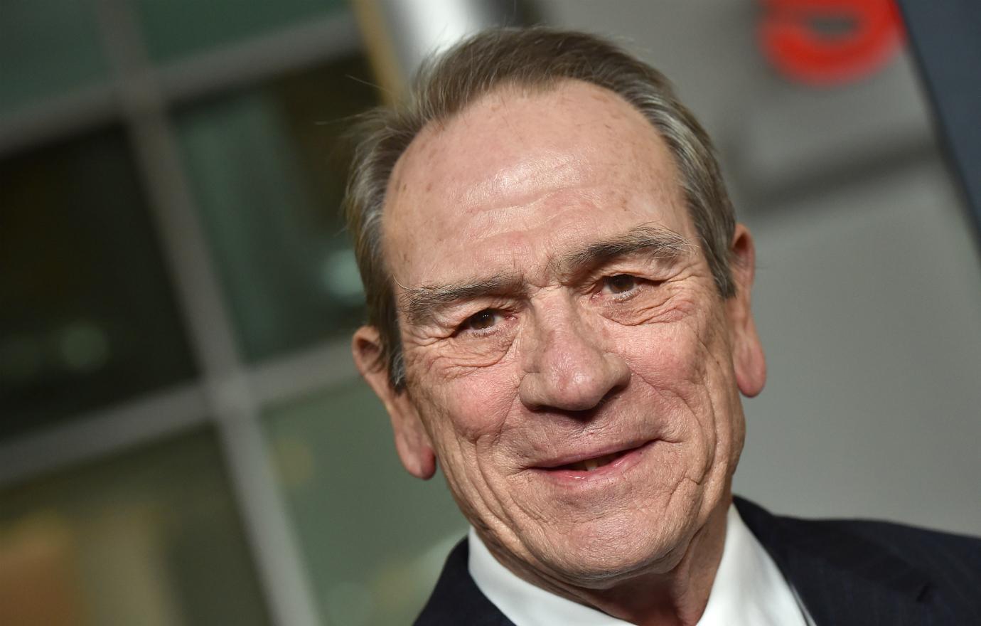 Actor Tommy Lee Jones arrives at the premiere of 'Just Getting Started' at ArcLight Hollywood on December 7, 2017 in Hollywood, California.