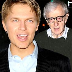 //ronan farrow nbc execs angry tweet woody allen sq