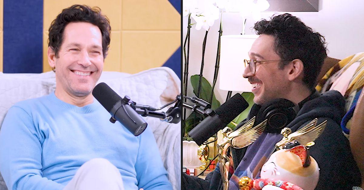 Photo of Paul Rudd and Rick Glassman