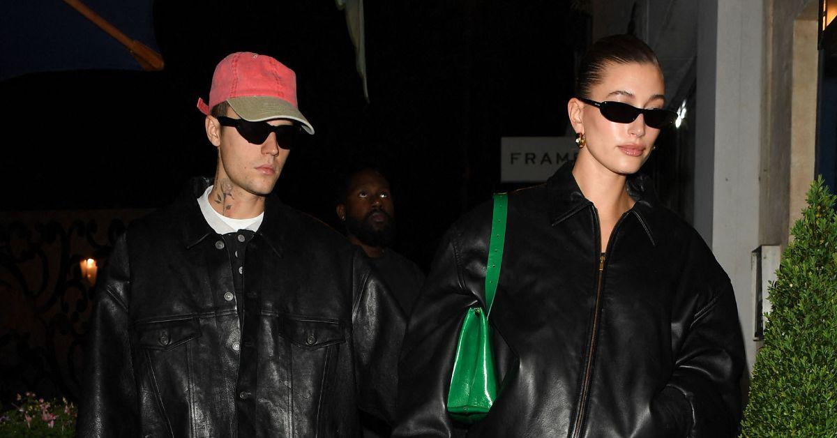 picture of Hailey and Justin Bieber